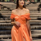 'BELLA' ORANGE DRESS