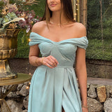 'BELLA' DRESS SAGE BLUE