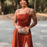 'AURORA' BRICK DRESS