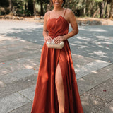 'AURORA' BRICK DRESS