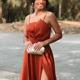 'AURORA' BRICK DRESS