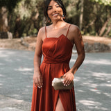 'AURORA' BRICK DRESS