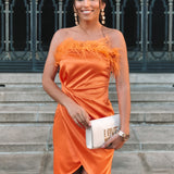 KLEID 'VALERIE' ORANGE