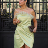 'VALERIE' GREEN DRESS