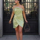 'VALERIE' GREEN DRESS