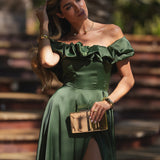 VESTIDO 'MARYA' VERT OLIVE