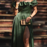 VESTIDO 'MARYA' VERT OLIVE