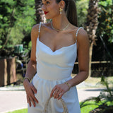 'ARIANA' WHITE JUMPSUIT