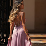 VESTIDO 'SASA' ROSA VELHO