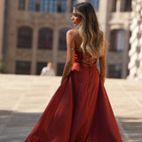 VESTIDO 'SASA' TIJOLO