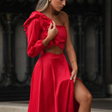 KLEID 'JOLENE' ROT