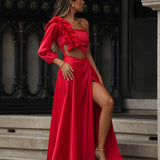 KLEID 'JOLENE' ROT