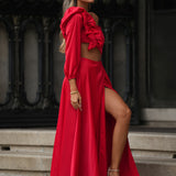 KLEID 'JOLENE' ROT