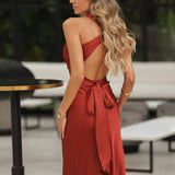 VESTIDO 'SYDNEY' TERRACOTTA