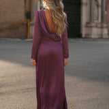 ROBE 'GRACELYN' MALVA