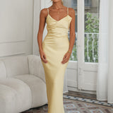 VESTIDO 'SABRINA' PASTEL YELLOW