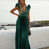 DRESS 'JOANNA' GREEN