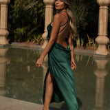 ABITO 'DELILAH' VERDE GARRAFA