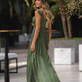 VESTIDO 'AUBREE' VERDE OLIVA