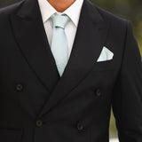 FOULARD BLEU SAGE
