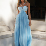 VESTIDO 'JASMINE' PASTEL BLUE
