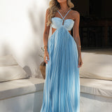 VESTIDO 'JASMINE' PASTEL BLUE