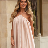 VESTIDO 'RACHEL' CHAMPAGNE