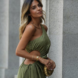 VESTIDO 'LAVIGNE' SOFT OLIVA
