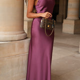 VESTIDO 'MORGANA' MALVA