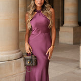 VESTIDO 'MORGANA' MALVA