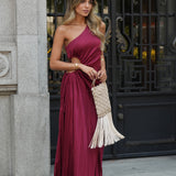 VESTIDO 'LAVIGNE' BURGUNDY