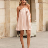VESTIDO 'RACHEL' CHAMPAGNE
