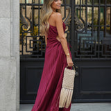 VESTIDO 'LAVIGNE' BURGUNDY