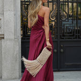 VESTIDO 'LAVIGNE' BURGUNDY