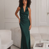 ROBE 'FOSTER' VERT BOUTEILLE