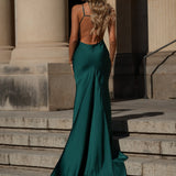 VESTIDO 'PAIGE' VERDE GARRAFA