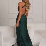 ROBE 'HERA' VERT BOUTEILLE