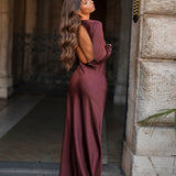 VESTIDO 'CHELSEA' RICH BROWN