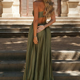 VESTIDO 'JASMINE' SOFT OLIVA