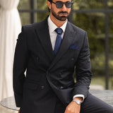 FOULARD BLEU MARINE