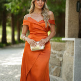 DRESS 'MANON' ORANGE