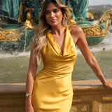 KLEID 'FOSTER' BRAUN