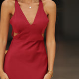 KLEID 'KIRA' BORDEAUX