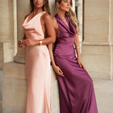 DRESS 'FOSTER' BROWN
