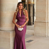 DRESS 'FOSTER' BROWN