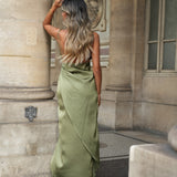 VESTIDO 'LOVE LETTER' SOFT OLIVA