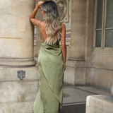 VESTIDO 'LOVE LETTER' SOFT OLIVA