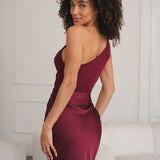 VESTIDO 'ISADORA' BURGUNDY