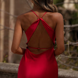 'KIRA' RED DRESS