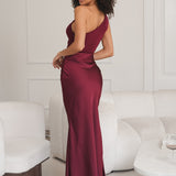 VESTIDO 'ISADORA' BURGUNDY